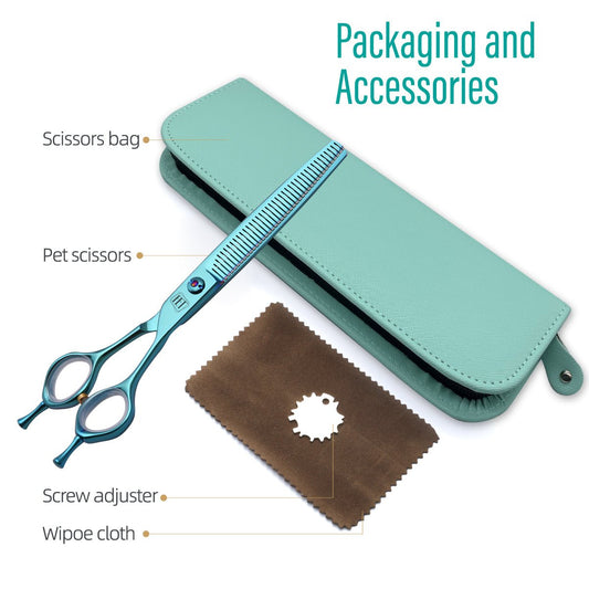 Fenice 7" Dog Grooming Scissors - FENICE TOTEM