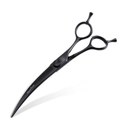 Fenice 7" Curved Dog Grooming Shears - FENICE TOTEM