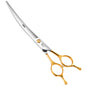 Fenice 6.5" - 7.5" Professional Dog Grooming Scissors Set Gold FJDW - FENICE TOTEM