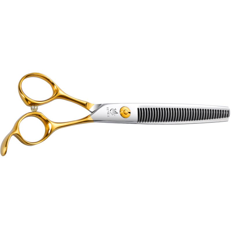 Fenice 6.5" - 7.5" Professional Dog Grooming Scissors Set Gold FJDW - FENICE TOTEM