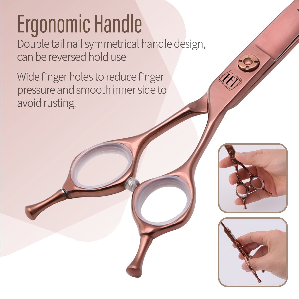 Fenice 7.5" Dog Grooming Scissors - FENICE TOTEM