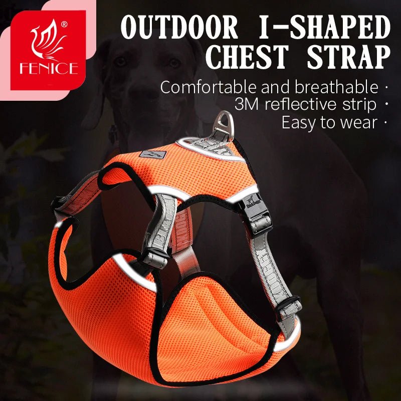 Fenice Fashionable Professional Comfortable Breathable Reflective Outdoor I - shaped Chest Strap - FENICE TOTEM