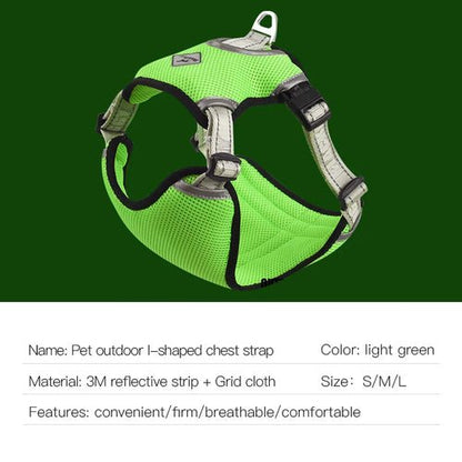 Fenice Fashionable Professional Comfortable Breathable Reflective Outdoor I - shaped Chest Strap - FENICE TOTEM