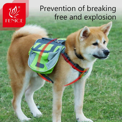 Fenice Professional Multi - Function Detachable Waterproof Breathable high - capacity Adjustable Pet Dog Bag Outdoor Backpa - FENICE TOTEM