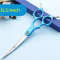 Fenice Professional Curved Grooming Scissors for Dogs Cats FEMD - 60C - FENICE TOTEM