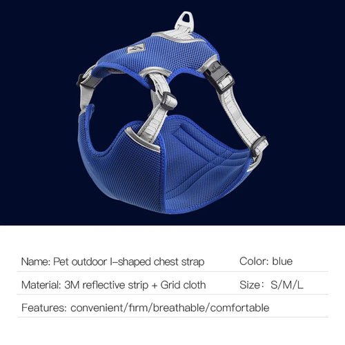 Fenice Fashionable Professional Comfortable Breathable Reflective Outdoor I - shaped Chest Strap - FENICE TOTEM