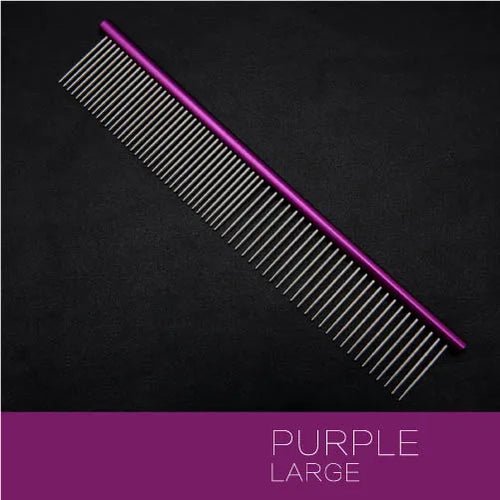 Fenice High Quality Dog Comb in Hair Combs Professional Steel Grooming Comb Dog Cat Cleaning Brush - FENICE TOTEM