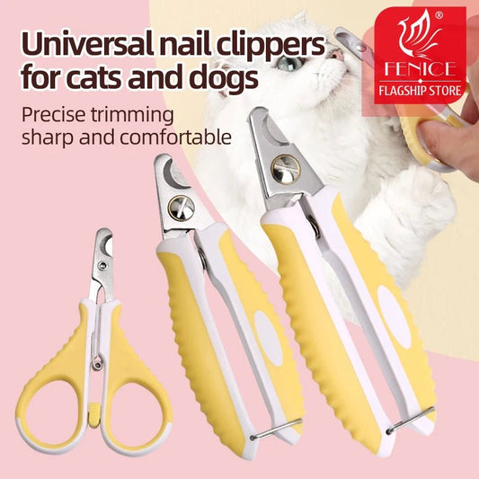 Fenice Pet Nail Clipper Scissors Dog Cat Toe Claw Nail Clipper Grooming Scissors Trimmer Grooming Tools for Animals Pet Supplies - FENICE TOTEM