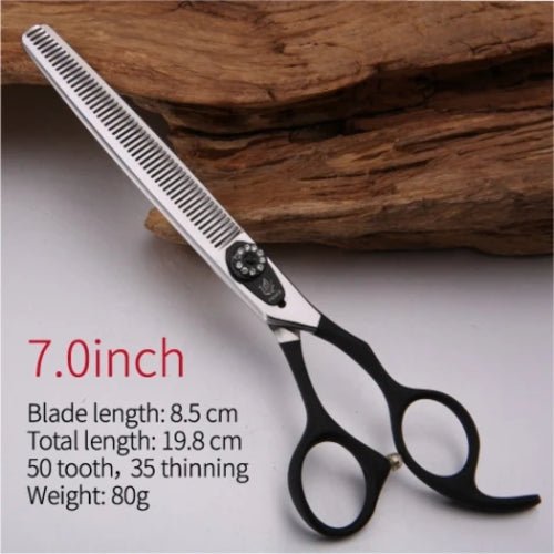 Fenice High Quality 7/7.5 inch dog grooming thinning scissors in dog shears makas tijeras thinning 35% - FENICE TOTEM