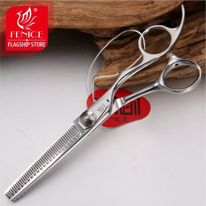 Fenice Pets Grooming JP440C 6.0 inch Thinning Chunker Scissors 20%/70 thinning rate shears Groomer Tools - FENICE TOTEM