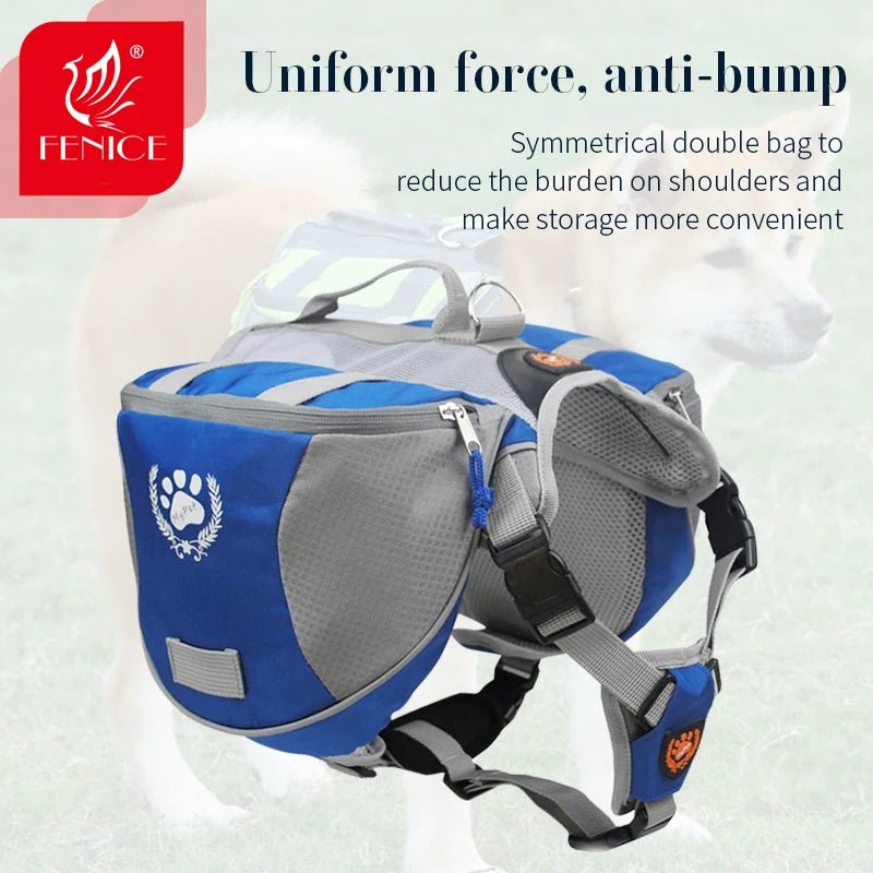 Fenice Professional Multi - Function Detachable Waterproof Breathable high - capacity Adjustable Pet Dog Bag Outdoor Backpa - FENICE TOTEM