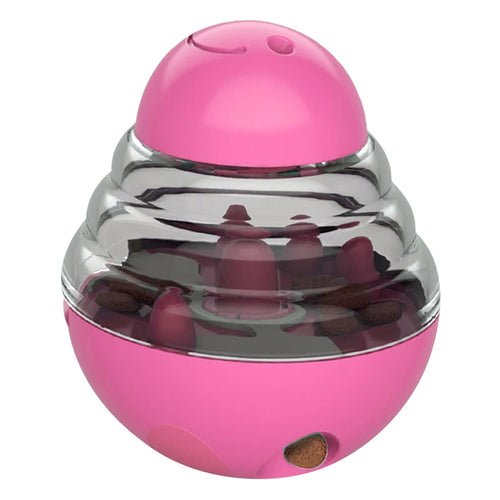 Fenice Pet Tumbler Leak Food Ball Toys Cat Dog Puzzle Feeding Training Adjustable Leak Food Dispenser Interactive Feeder Ball - FENICE TOTEM