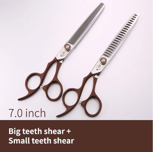 Fenice 7.0 inch left hand pet dog grooming scissors set F2F - 70TZ - FENICE TOTEM