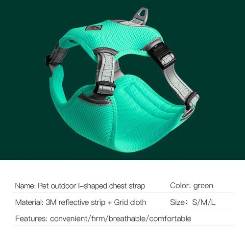 Fenice Fashionable Professional Comfortable Breathable Reflective Outdoor I - shaped Chest Strap - FENICE TOTEM