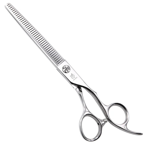 Fenice 7 inch pet dog grooming scissors dog scissors traceless tooth thinning shears for dogs products 70-80% rate