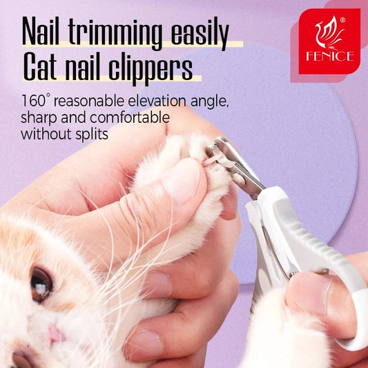 Fenice Pet Nail Scissors Dog Cat Nail Claw Grooming Scissors Pet Nails Clipper Trimmer Supplies For Dog Cat Bird Rabbit - FENICE TOTEM