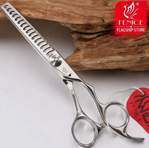 Fenice Pets Grooming JP440C 6.0 inch Thinning Chunker Scissors 20%/70 thinning rate shears Groomer Tools - FENICE TOTEM