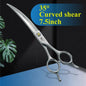 Fenice Professional Pet Scissors Straight&Thinning&Curved Grooming Shears Tool Dog Scissors Grooming - FENICE TOTEM