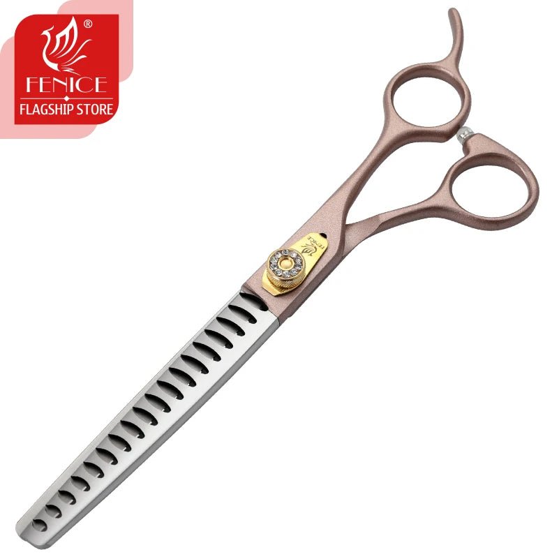 Fenice 7/7.5 inch Professional Pet Dog Grooming Thinning Scissors for Dogs Hair Shears ножницы tijeras - FENICE TOTEM