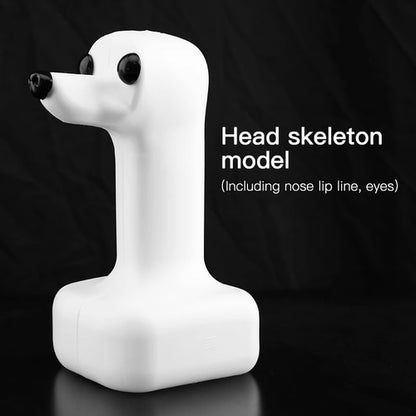 Fenice Pet Simulation Hair Grooming Fake Dog Model Practice Dog Standard Skeleton Model Dog Full Body Fake Hair - FENICE TOTEM