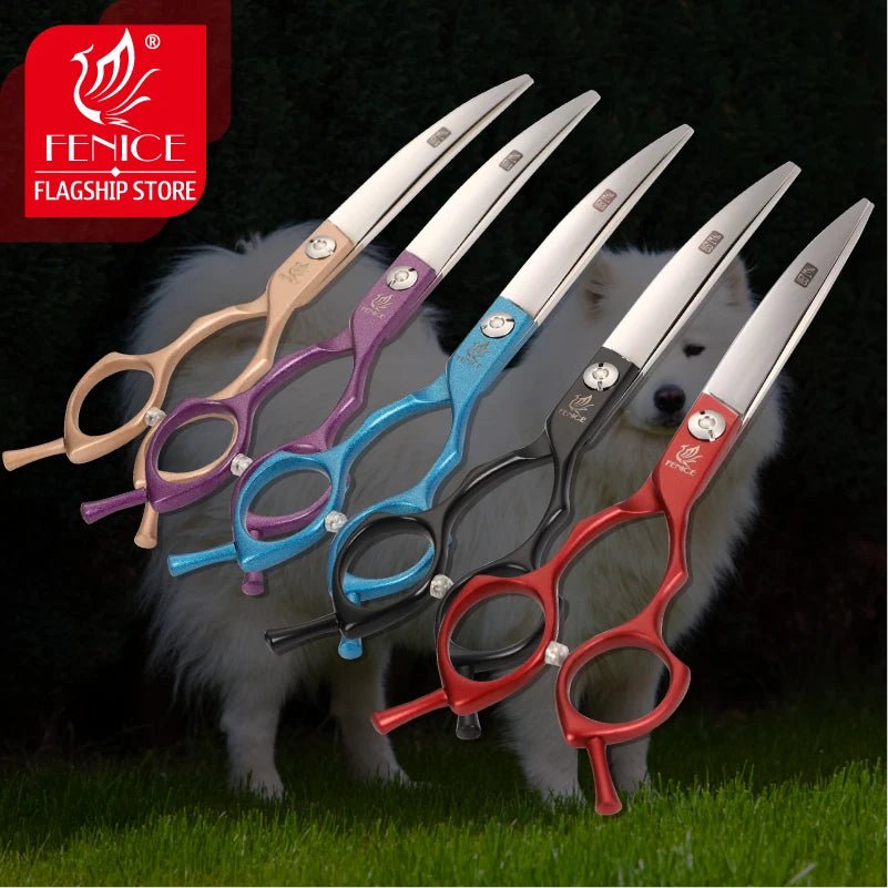 Fenice 6.5" /7.0" Dog Grooming Shears FMD - FENICE TOTEM