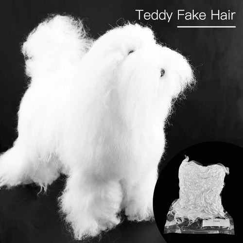 Fenice Pet Simulation Hair Grooming Fake Dog Model Practice Dog Standard Skeleton Model Dog Full Body Fake Hair - FENICE TOTEM