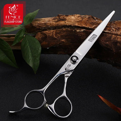 Fenice Professional Left Hand 6.5 Inch Straight Pet Dog Grooming Scissors Shears Dog Scissors Dogs Products - FENICE TOTEM