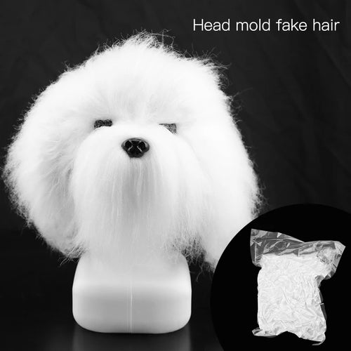 Fenice Pet Simulation Hair Grooming Fake Dog Model Practice Dog Standard Skeleton Model Dog Full Body Fake Hair - FENICE TOTEM