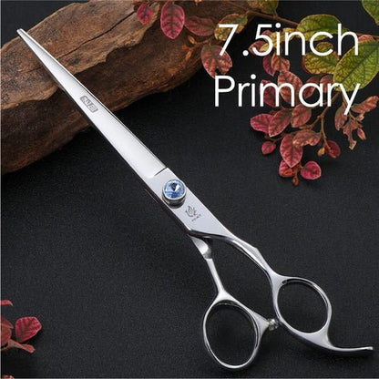 Fenice 7.5 /8.0 /9.0 /9.5 /10 inch Inch Dog Scissors Trimming Shears Pet Cutting Scissors for Dog Grooming Straight Cutter - FENICE TOTEM