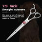 Fenice Professional 6/6.75/7/7.5 Inch Pet Scissors For Dog Grooming Straight&Thinner&Curved&Chunker Grooming Shears Tool Set - FENICE TOTEM