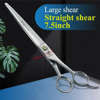 Fenice Professional Pet Scissors Straight&Thinning&Curved Grooming Shears Tool Dog Scissors Grooming - FENICE TOTEM