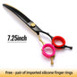 Fenice professional dog grooming curved thinner scissors CW02 - 725 - FENICE TOTEM