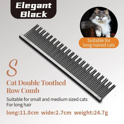 Fenice Professional Anti - Corrosion Grooming Comb For Dogs Cats Tapered Stainless Steel Pins Pet Grooming Supplies - FENICE TOTEM