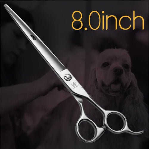 Fenice 7.0 7.5 8.0 inch professional dog cutting grooming pet scissors for dog straight grooming shears tijeras tesoura - FENICE TOTEM