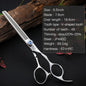 Fenice Pet hair thinning Scissors 7.0 7.5 inch Professional Japan 440c shears for dog grooming cutting - FENICE TOTEM