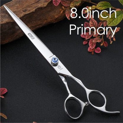 Fenice 7.5 /8.0 /9.0 /9.5 /10 inch Inch Dog Scissors Trimming Shears Pet Cutting Scissors for Dog Grooming Straight Cutter - FENICE TOTEM