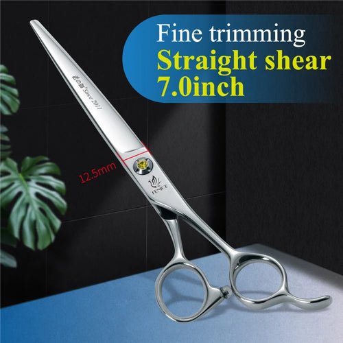 Fenice Professional Pet Scissors Straight&Thinning&Curved Grooming Shears Tool Dog Scissors Grooming - FENICE TOTEM