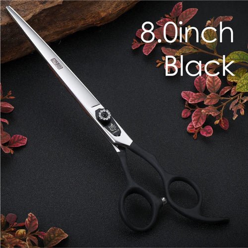 Fenice 7.5 /8.0 /9.0 /9.5 /10 inch Inch Dog Scissors Trimming Shears Pet Cutting Scissors for Dog Grooming Straight Cutter - FENICE TOTEM